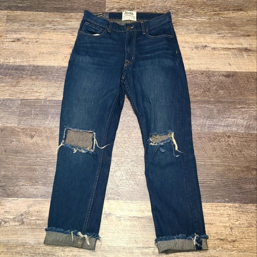 Revolve Revice Straight Leg Distressed